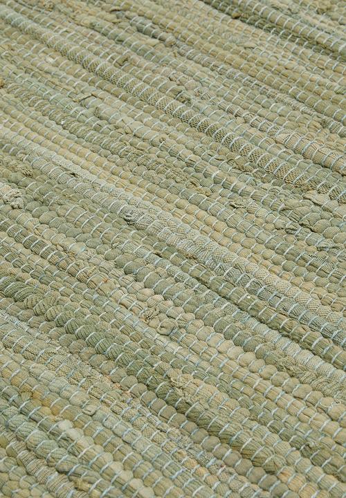 Bathroom Solutions - Chindi bath mat - green