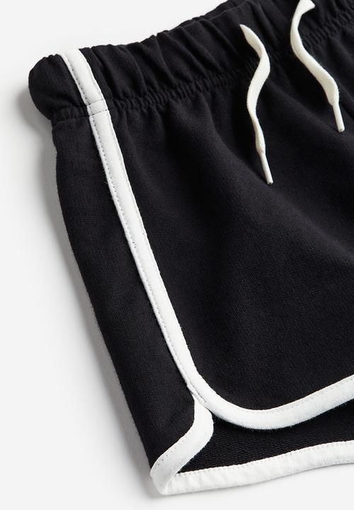 H&M - Cotton sweatshorts - black