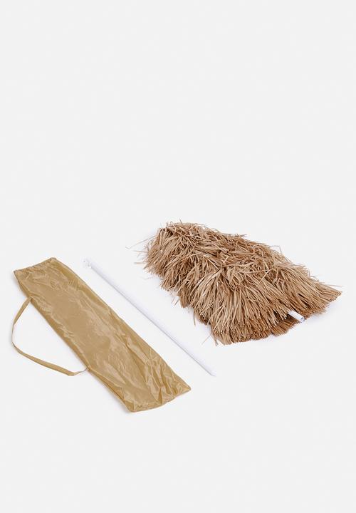 H&S - Raffia umbrella - natural 