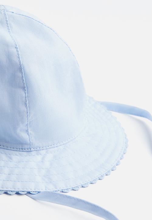 H&M - Cotton sun hat - light blue