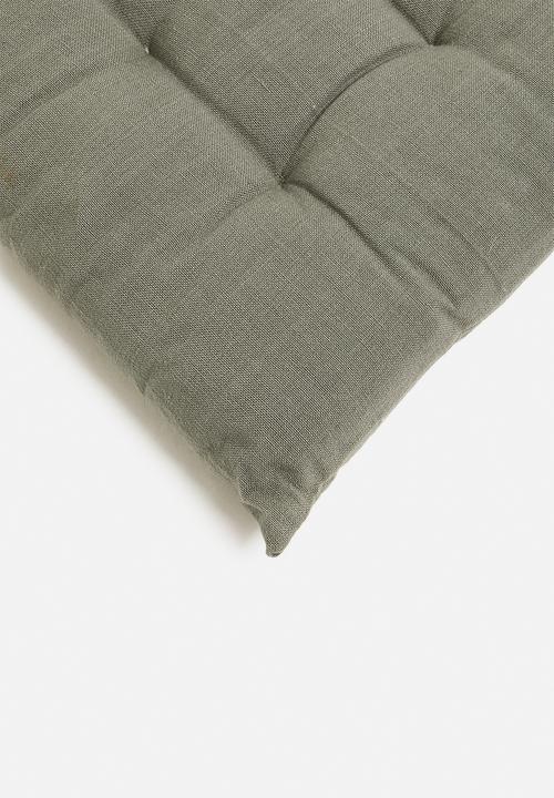 H&S - Outdoor seatpad set of 2-grey