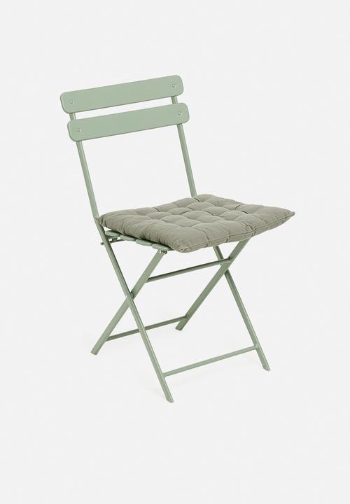 H&S - Outdoor seatpad set of 2-grey