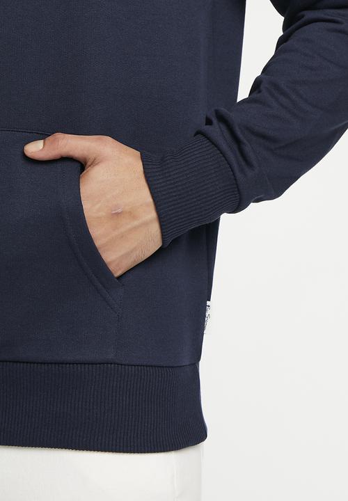 Ben Sherman - B kangaroo pocket sweater - navy