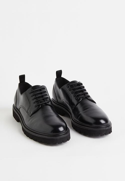 H&M - Chunky derby shoes - black