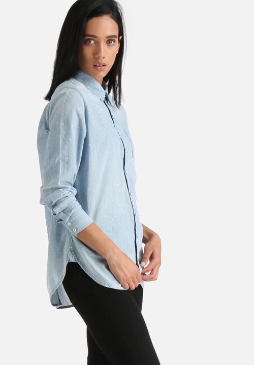 G-STAR - Lancer Splatter Boyfriend Shirt