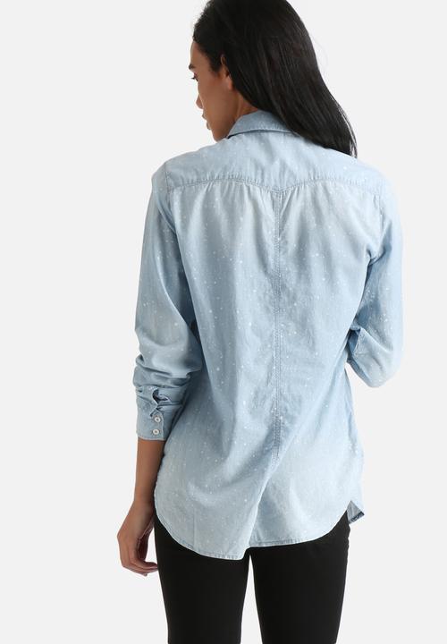 G-STAR - Lancer Splatter Boyfriend Shirt