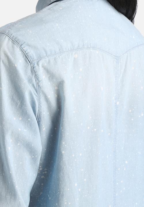 G-STAR - Lancer Splatter Boyfriend Shirt