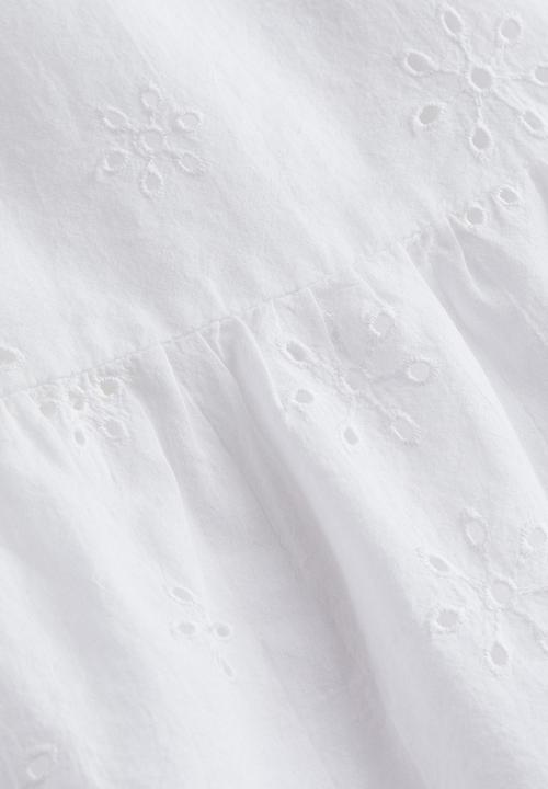 H&M - Tiered dress - white