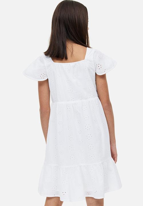 H&M - Tiered dress - white