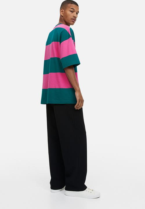 H&M - Oversized fit T-shirt - pink/rad grades 