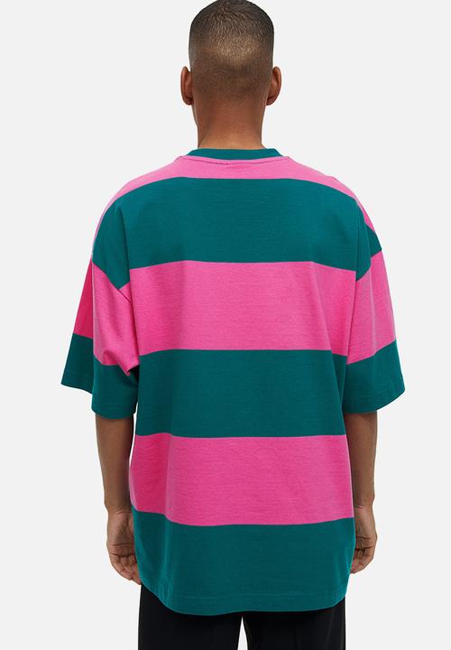 H&M - Oversized fit T-shirt - pink/rad grades 