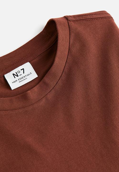 H&M - Regular fit t-shirt - brown