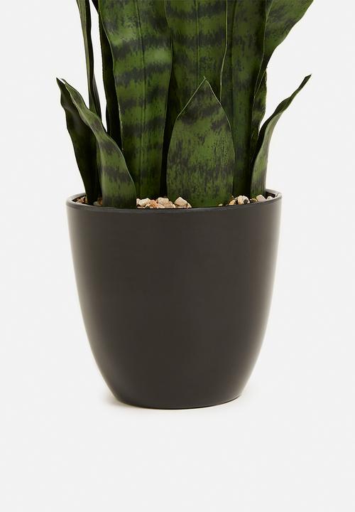 H&S - Sanseviera artificial plant - green