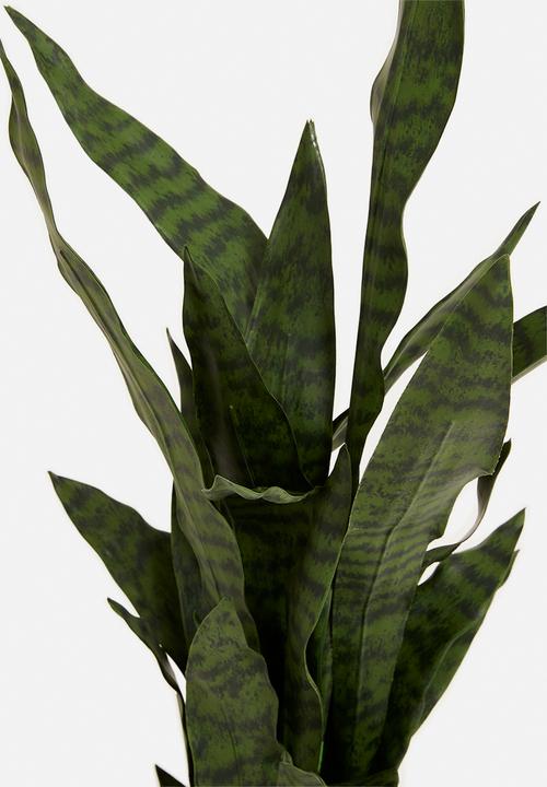 H&S - Sanseviera artificial plant - green