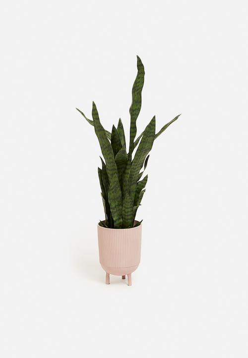 H&S - Sanseviera artificial plant - green