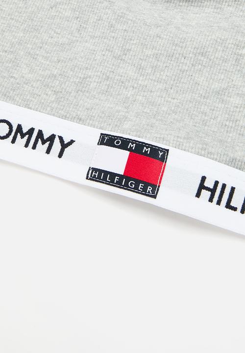 Tommy Hilfiger - Bralette th - light grey heather