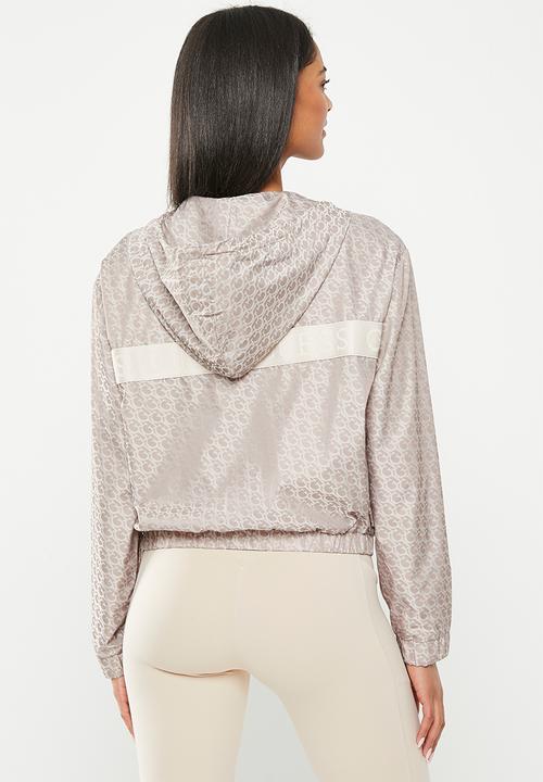 GUESS - Alethea windbreaker - small gj brown