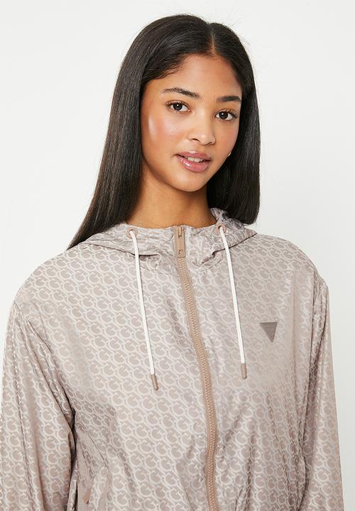GUESS - Alethea windbreaker - small gj brown
