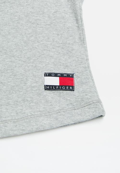 Tommy Hilfiger - Cami th - light grey heather