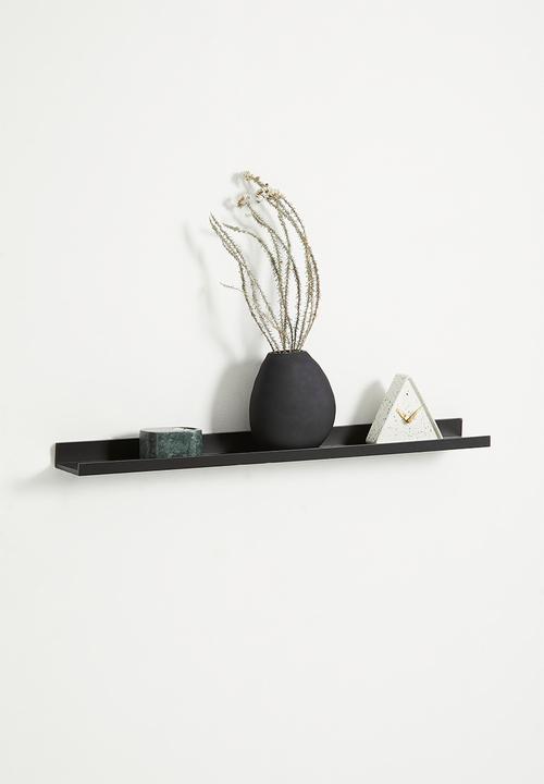 H&S - Kim wall shelf large - black