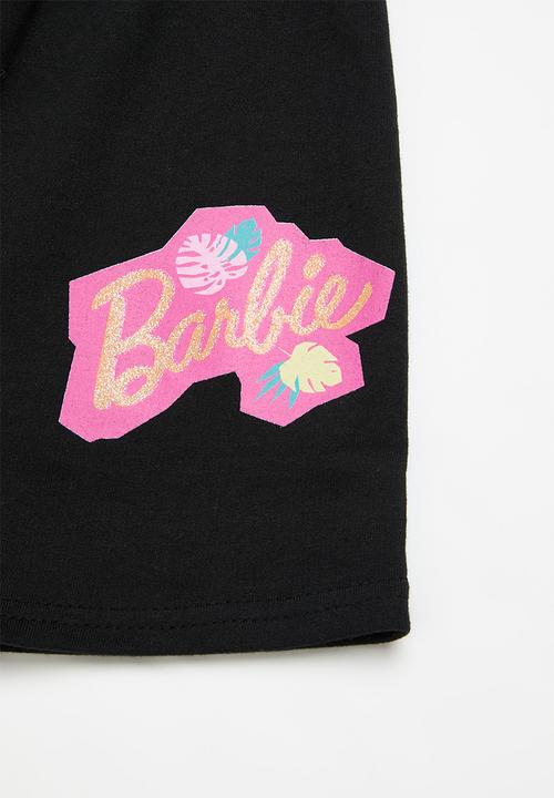 Character Group - Barbie short sets - cerise & black 