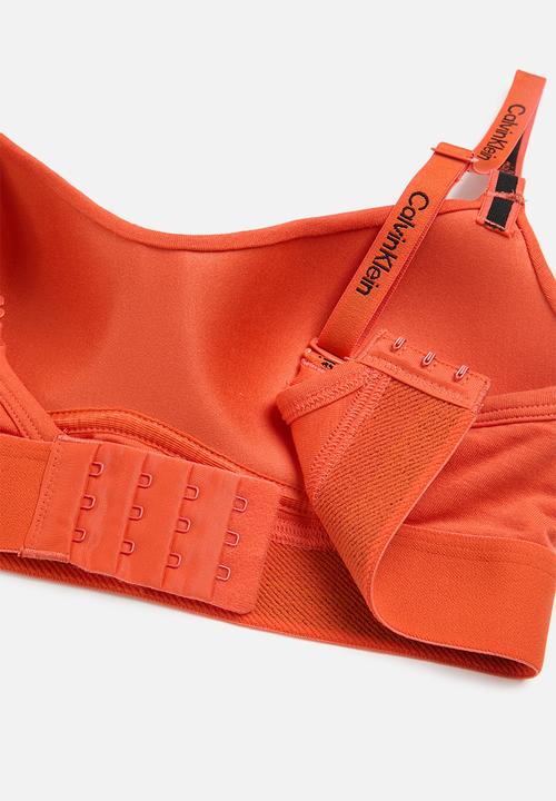 Calvin Klein - Unlined bralette - fiesta