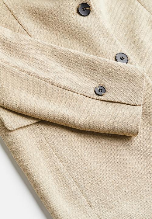 H&M - Single-breasted blazer - beige