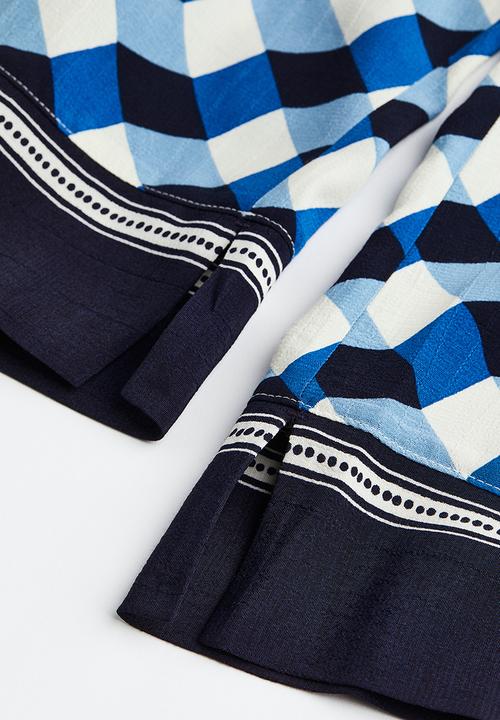 H&M - Patterned shirt - bright blue patterned