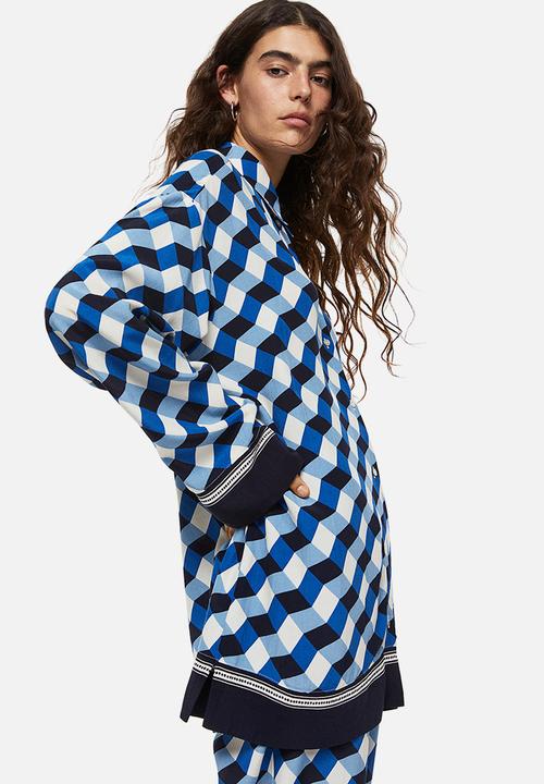 H&M - Patterned shirt - bright blue patterned