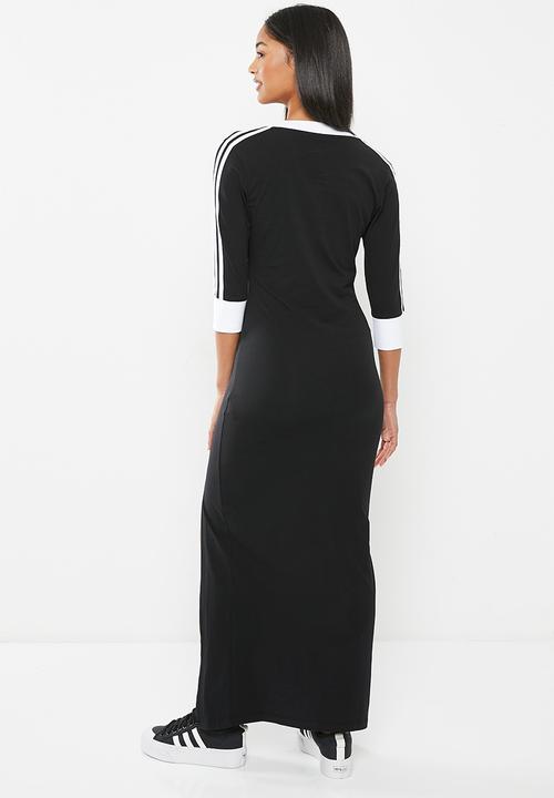 adidas Originals - V-neck dress w - black