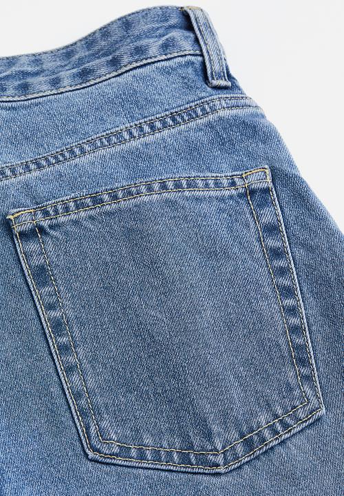 H&M - Straight regular jeans - light denim blue