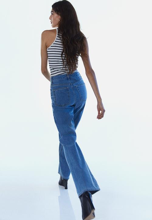 H&M - Straight regular jeans - light denim blue