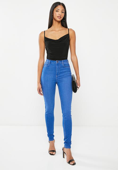 SISSY BOY - Ryder high waist sexy curvy skinny - periwinkle