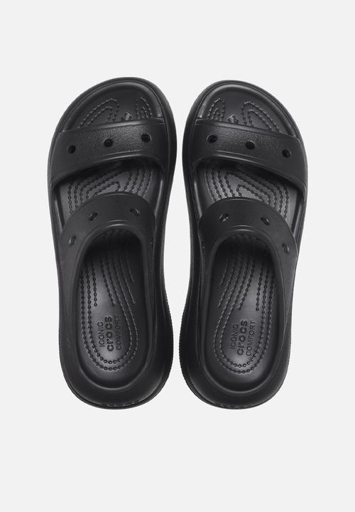 Crocs - Classic crush sandal - black