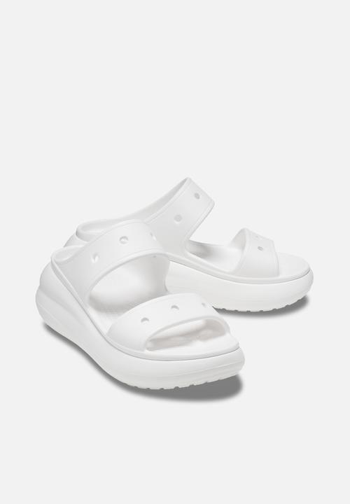 Crocs - Classic crush sandal - white