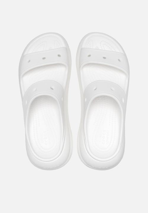 Crocs - Classic crush sandal - white