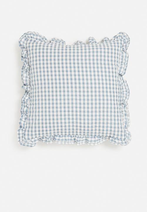 Sixth Floor - Driftwood cushion cover - blue