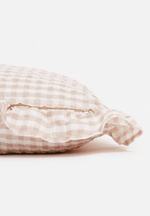 Sixth Floor - Driftwood cushion cover - natural