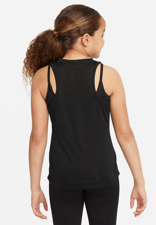 Nike - G nk df one tank - black/white