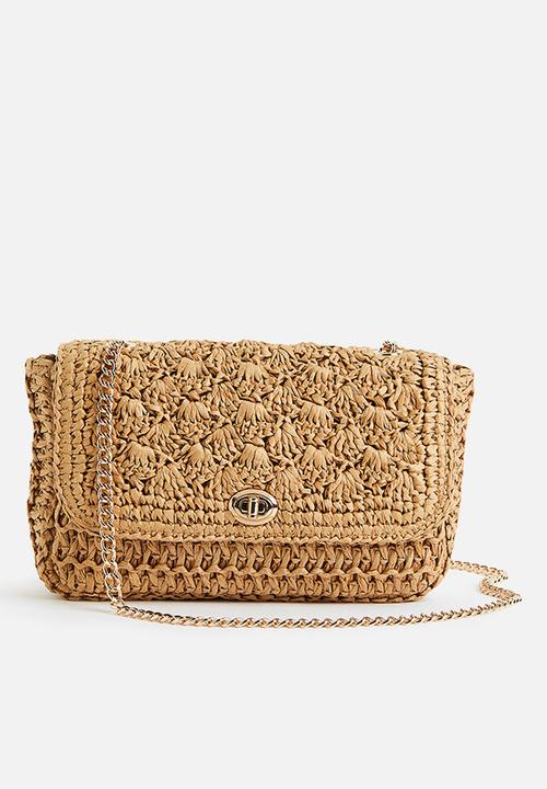 H&M - Straw shoulder bag - beige