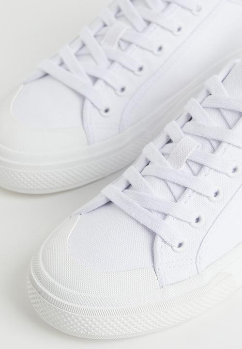 H&M - Canvas trainers - white