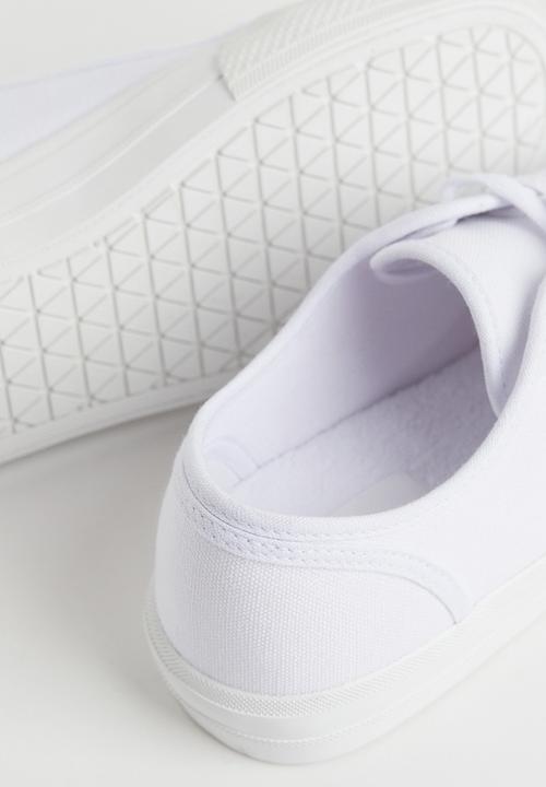 H&M - Canvas trainers - white