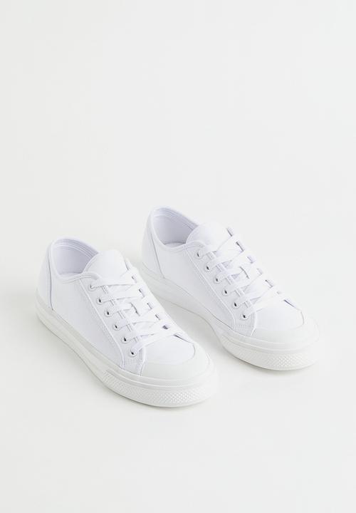 H&M - Canvas trainers - white