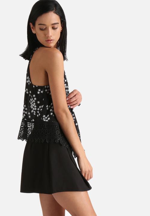 Glamorous - Star Chiffon Top