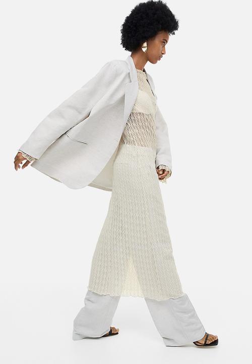 H&M - Lace dress - cream