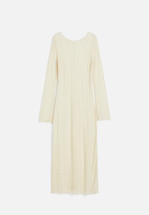 H&M - Lace dress - cream