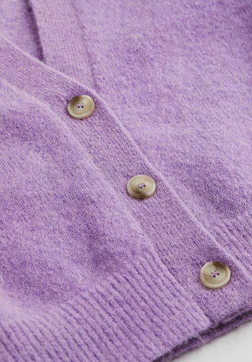 H&M - Wool-blend cardigan - purple