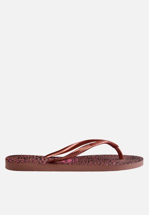 Havaianas - Slim animals - crocus rose/golden blush