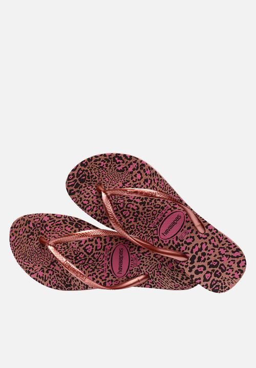 Havaianas - Slim animals - crocus rose/golden blush