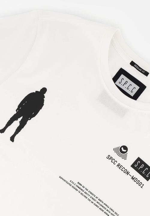 S.P.C.C - Recruit tee - optical white